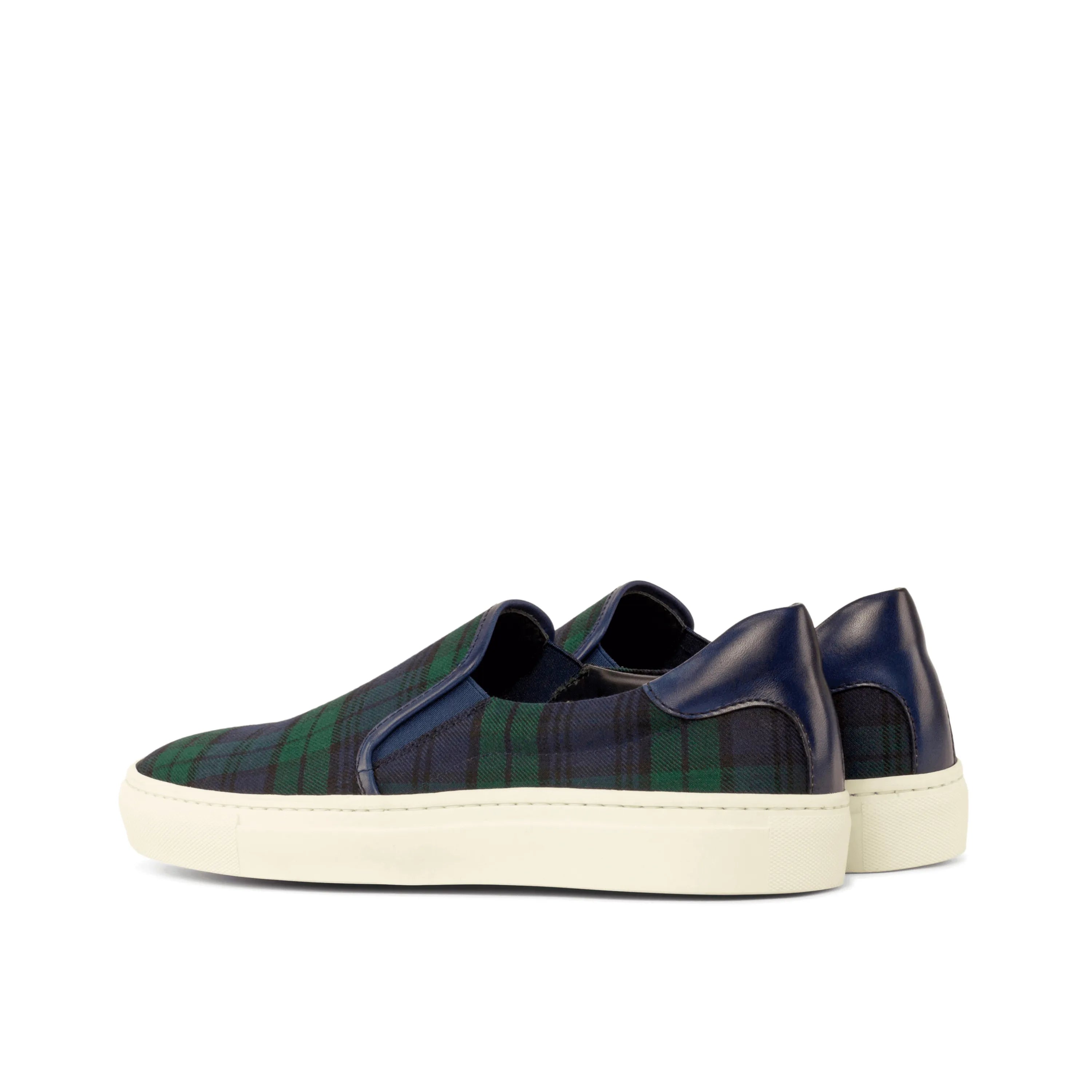 Askook slip on sneaker II in plaid slip-on design for men