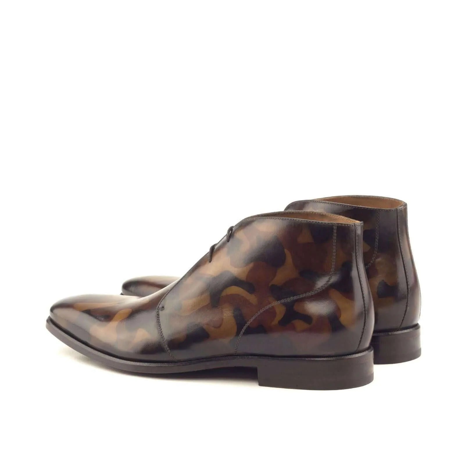 Battle Patina Chukkas II camouflage leather chukka boots