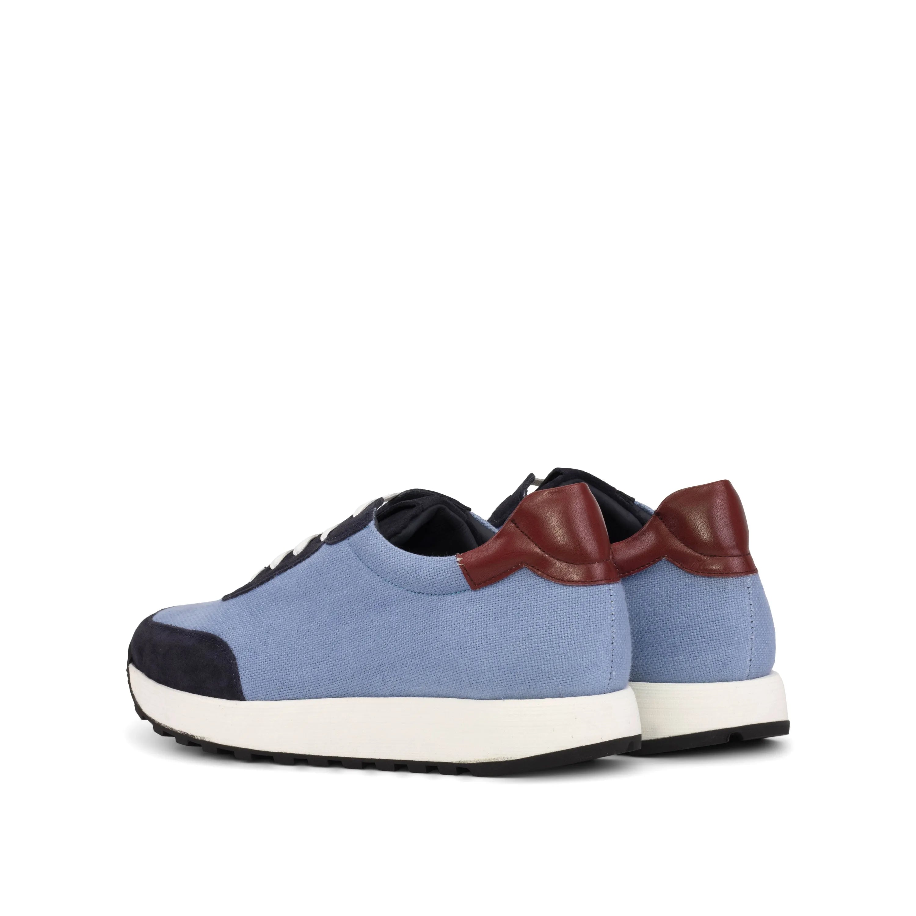 Endalos Geneva sneakers II in blue and burgundy casual style