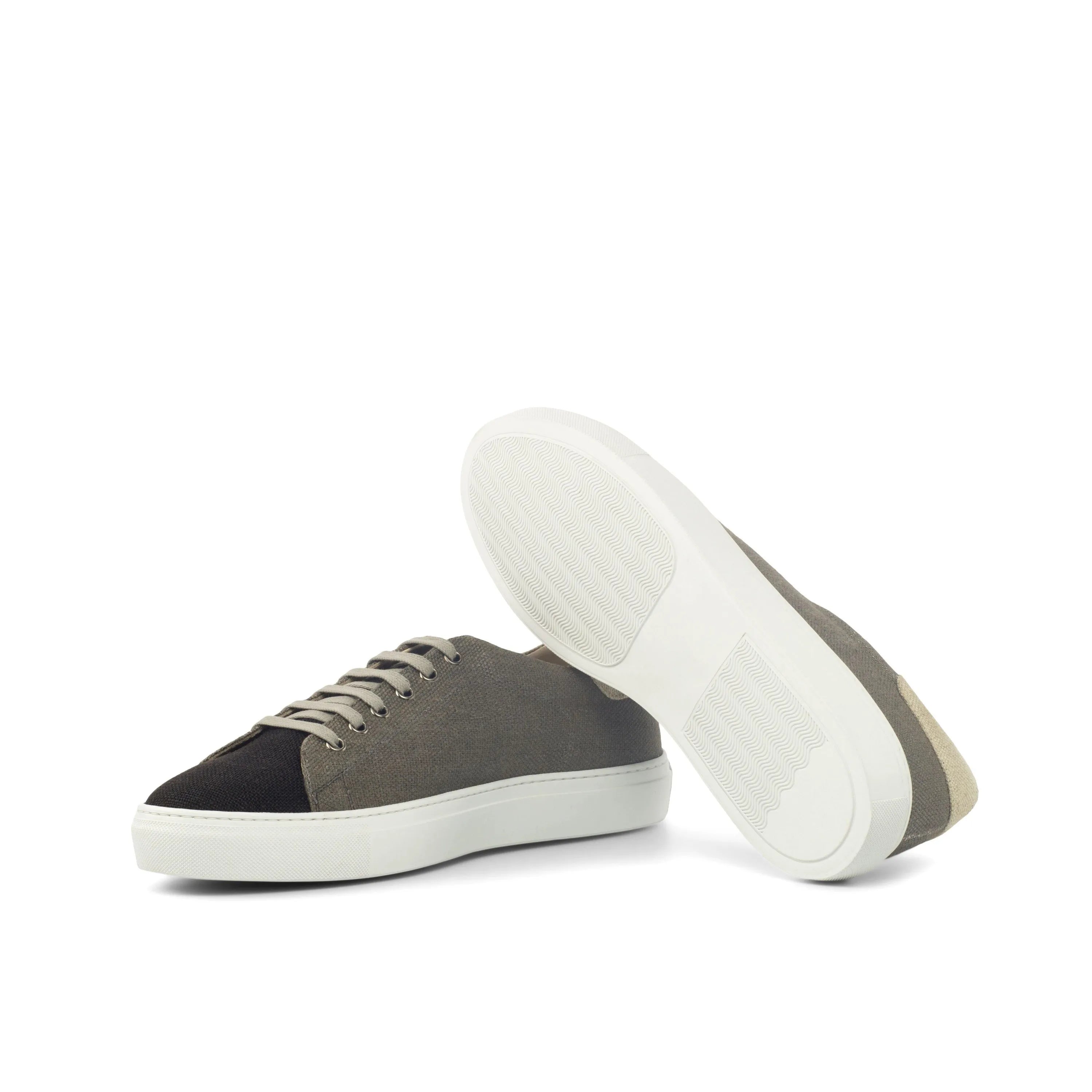 Eyoun Trainer Sneaker two-tone casual trainer sneaker