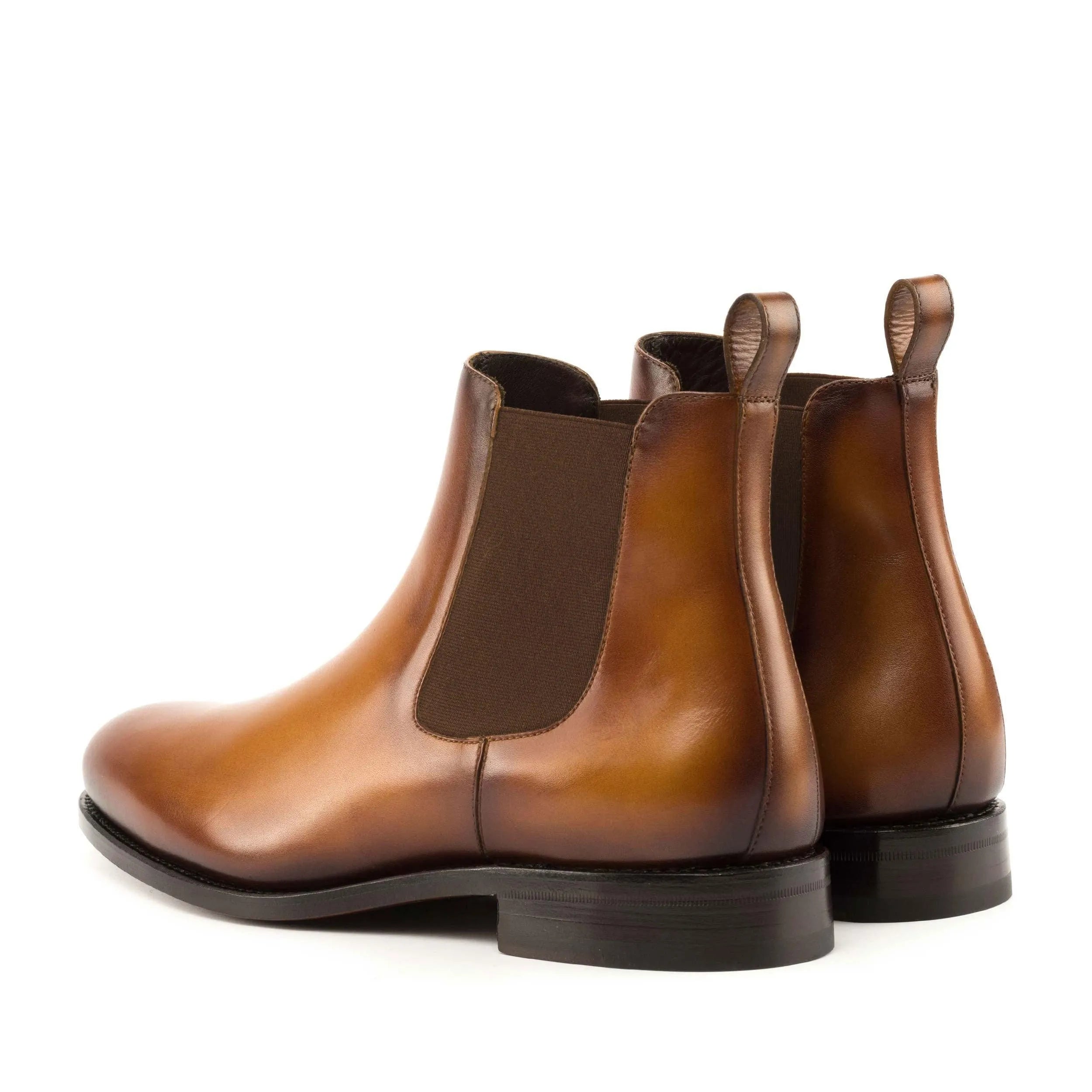 Fando Chelsea Boots in brown leather, fast lane style Chelsea boots