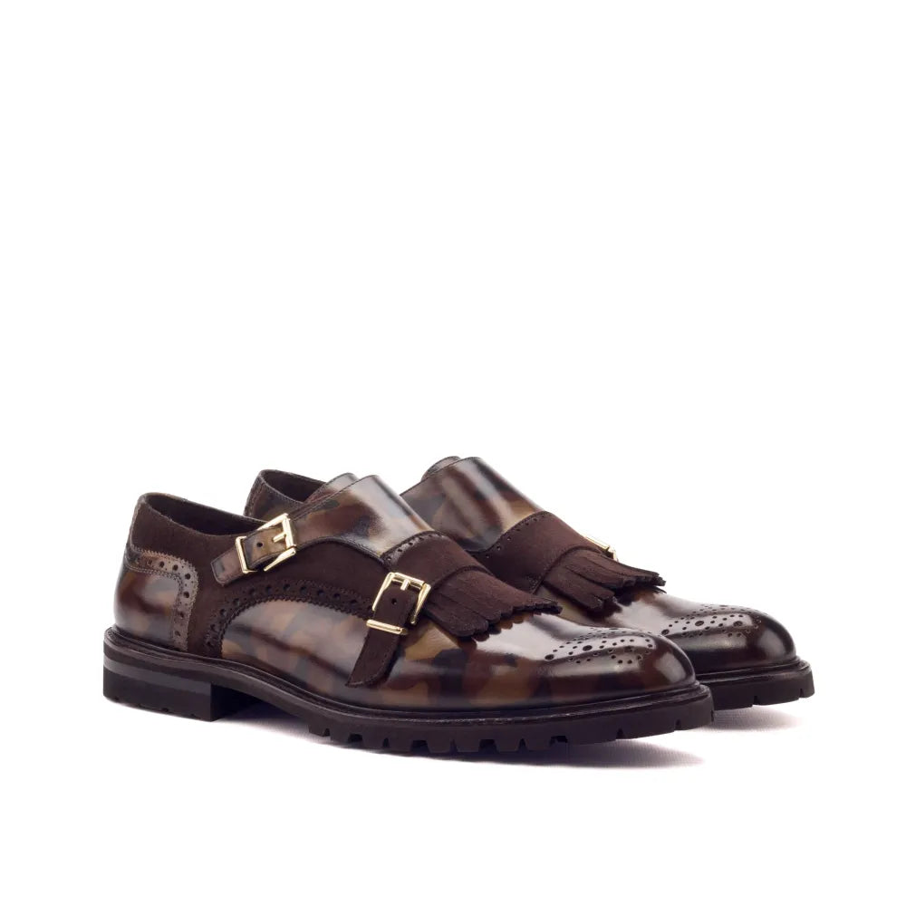 Juliet Kiltie Patina Womens Monk Strap II - wholesale
