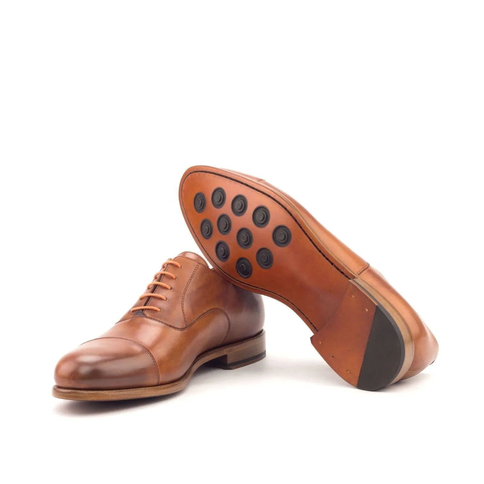 Saint Oxford Shoes II brown leather dress shoes