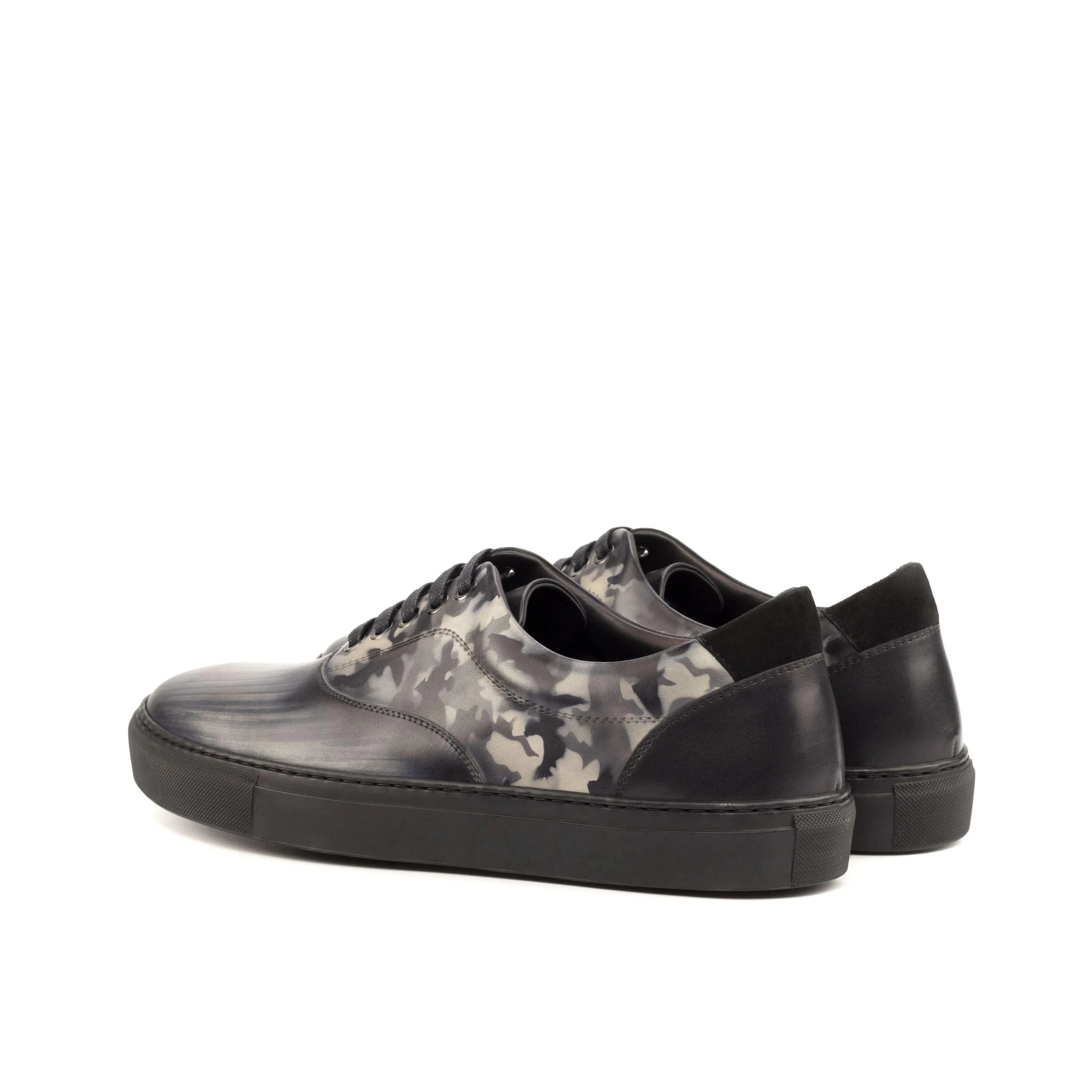 Sita Top Sider Patina Sneaker in camouflage leather, patina sneaker view
