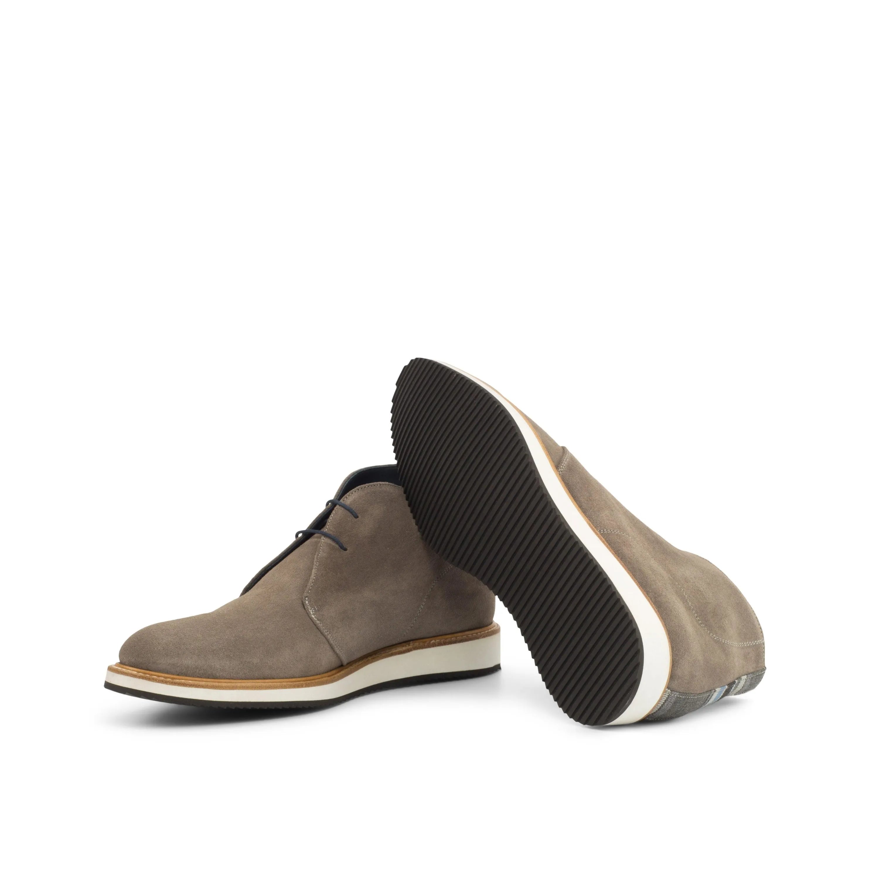 Taupe suede T42 Chukka Boots II back view