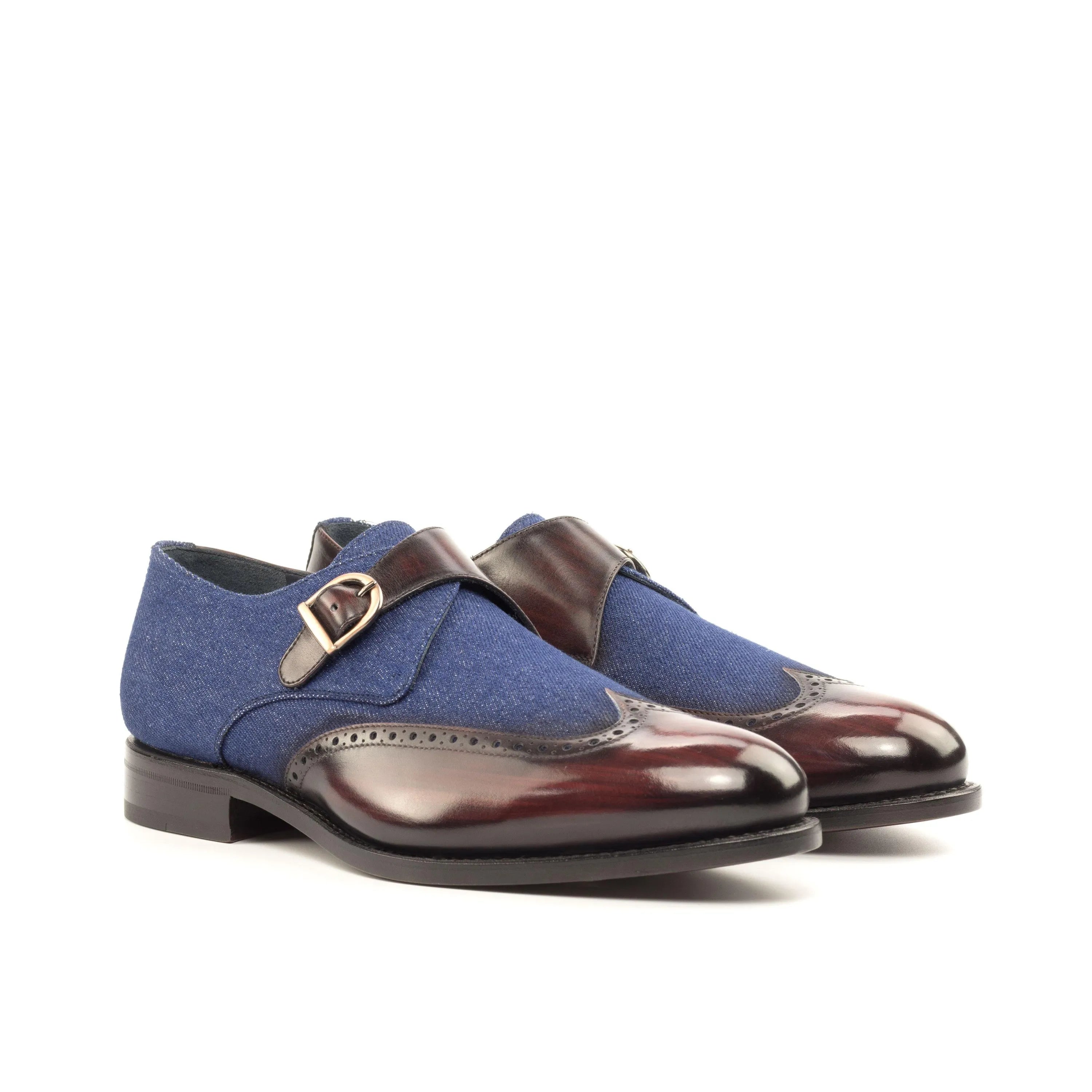 Arabic Matrix Night Patina Shoes
