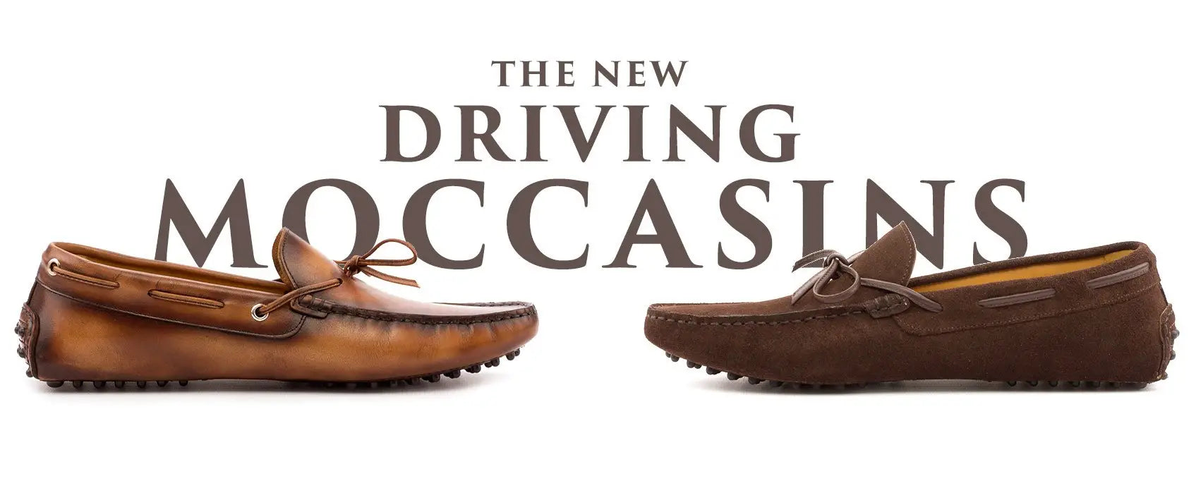 Two driving moccasins.