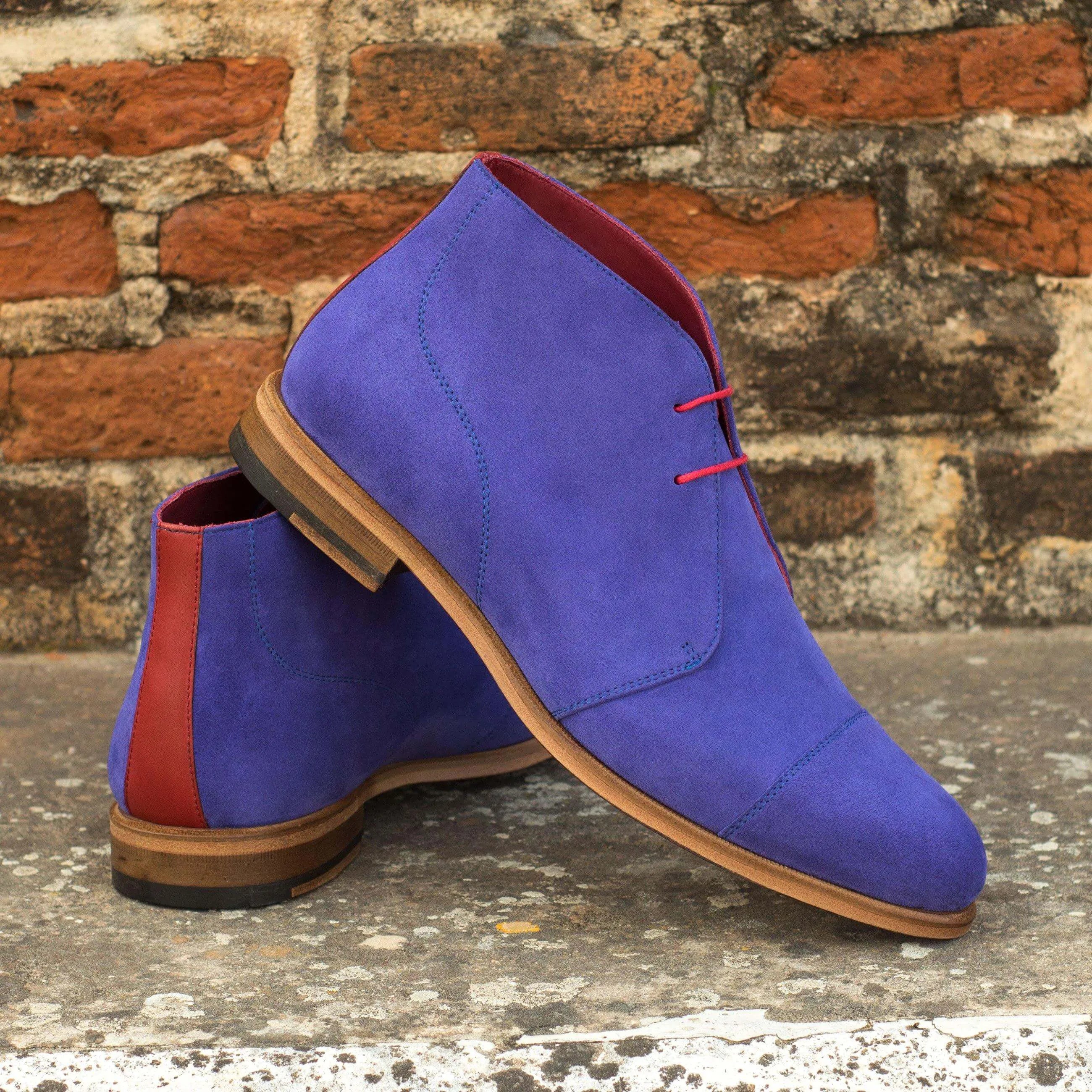 Blue suede Admiral Chukka Boots II chukka boots