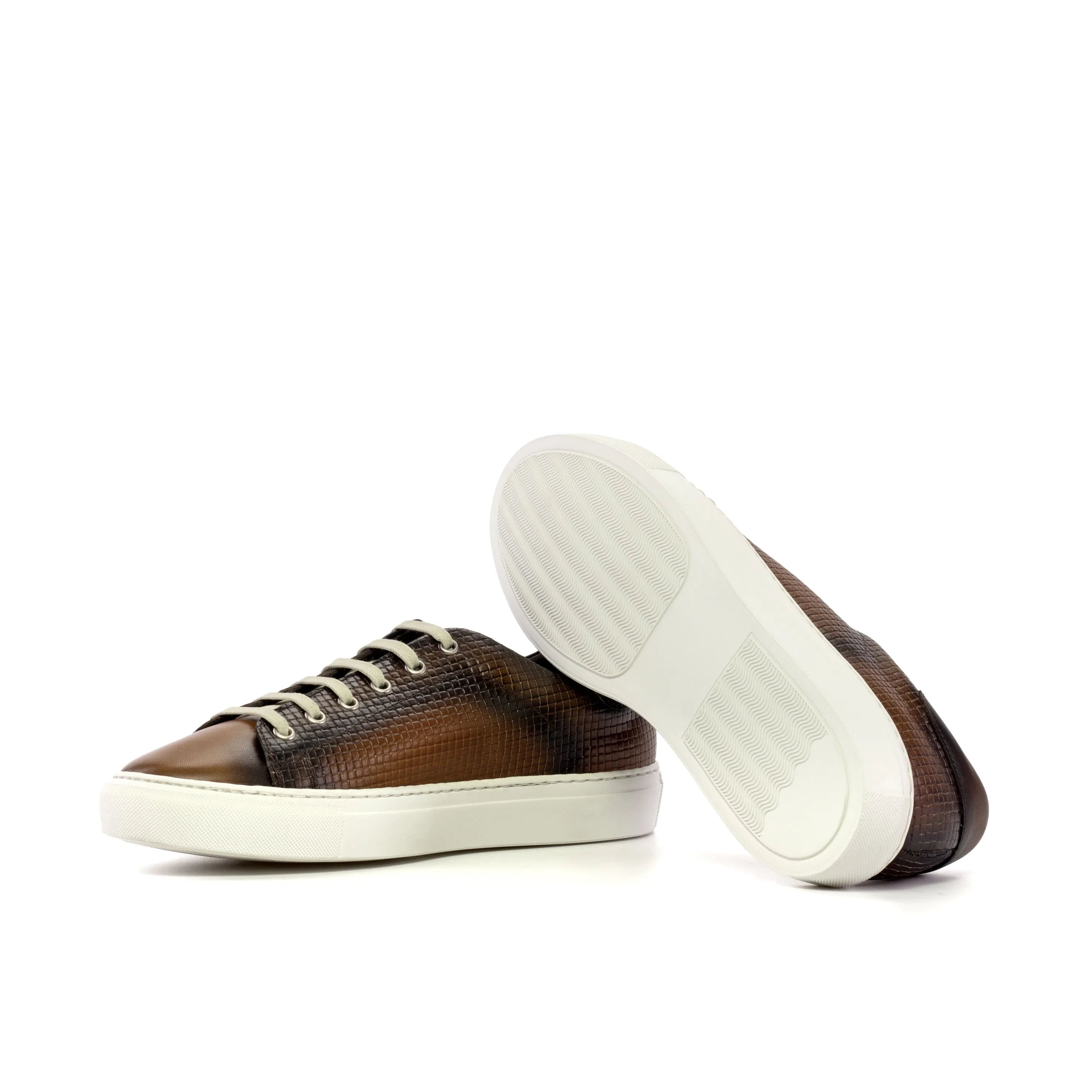 Brown CapaFive Trainer Sneaker II leather sneakers