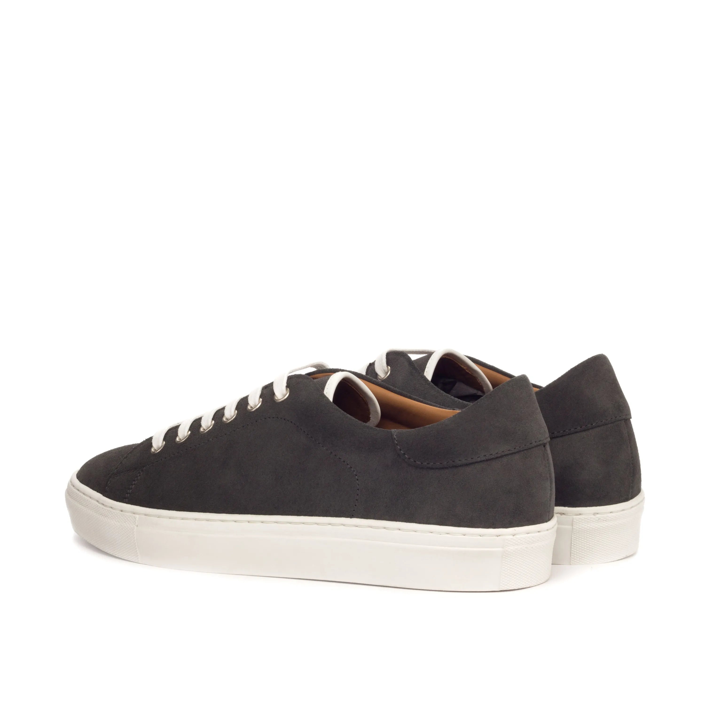 Black Dailama trainer sneakers II with white soles