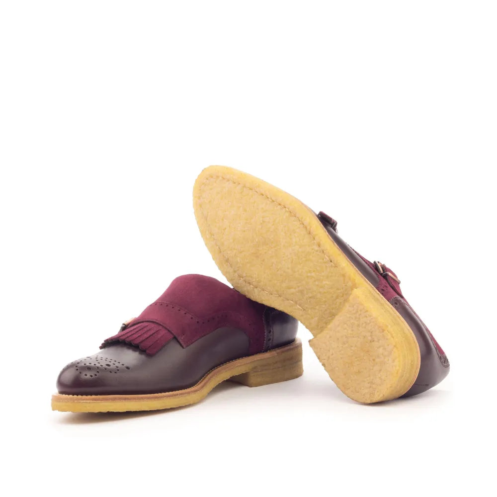 Gina Kiltie unisex Monk Strap - women dress shoes