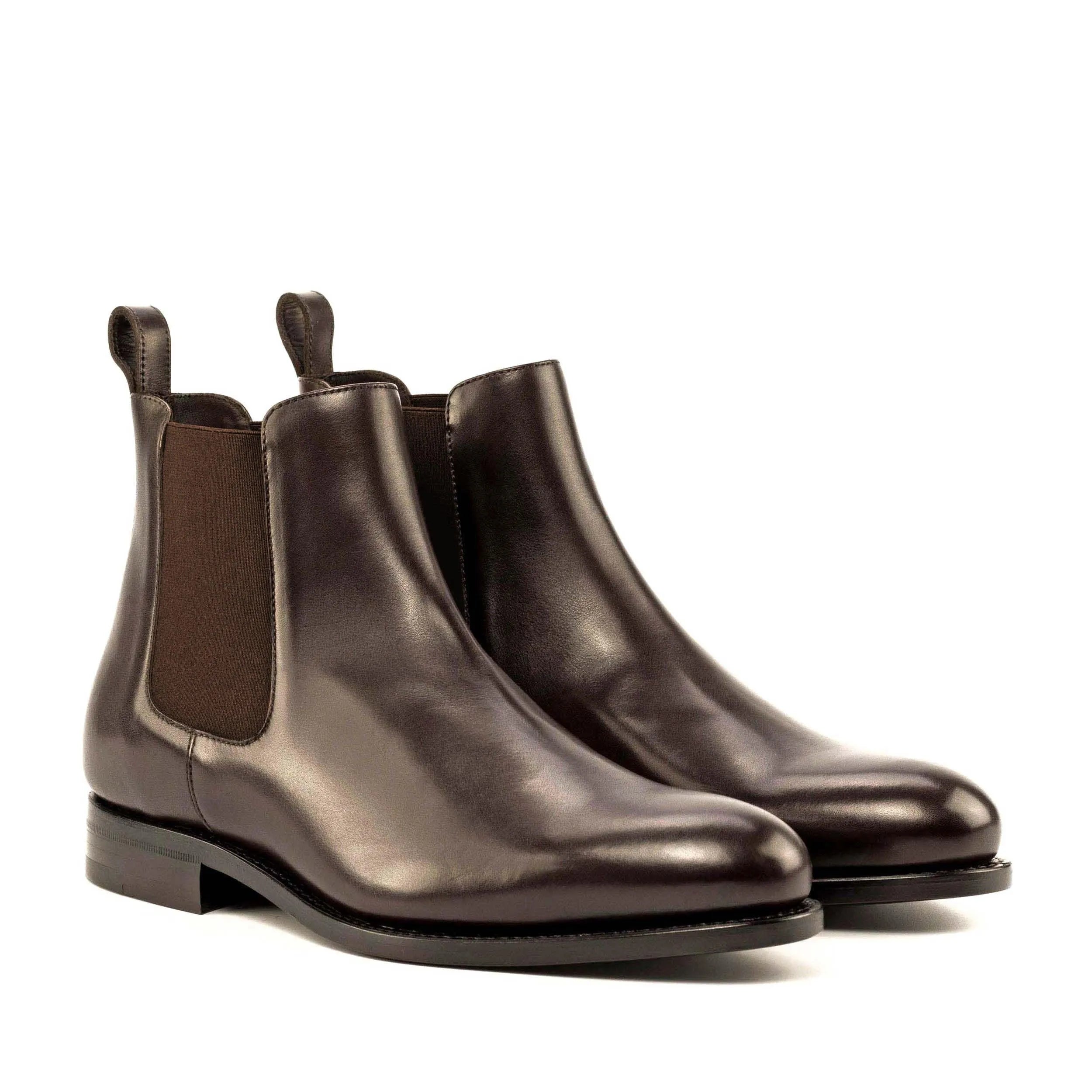 Pair of brown leather Jackson Jr Chelsea boots from Fast Lane