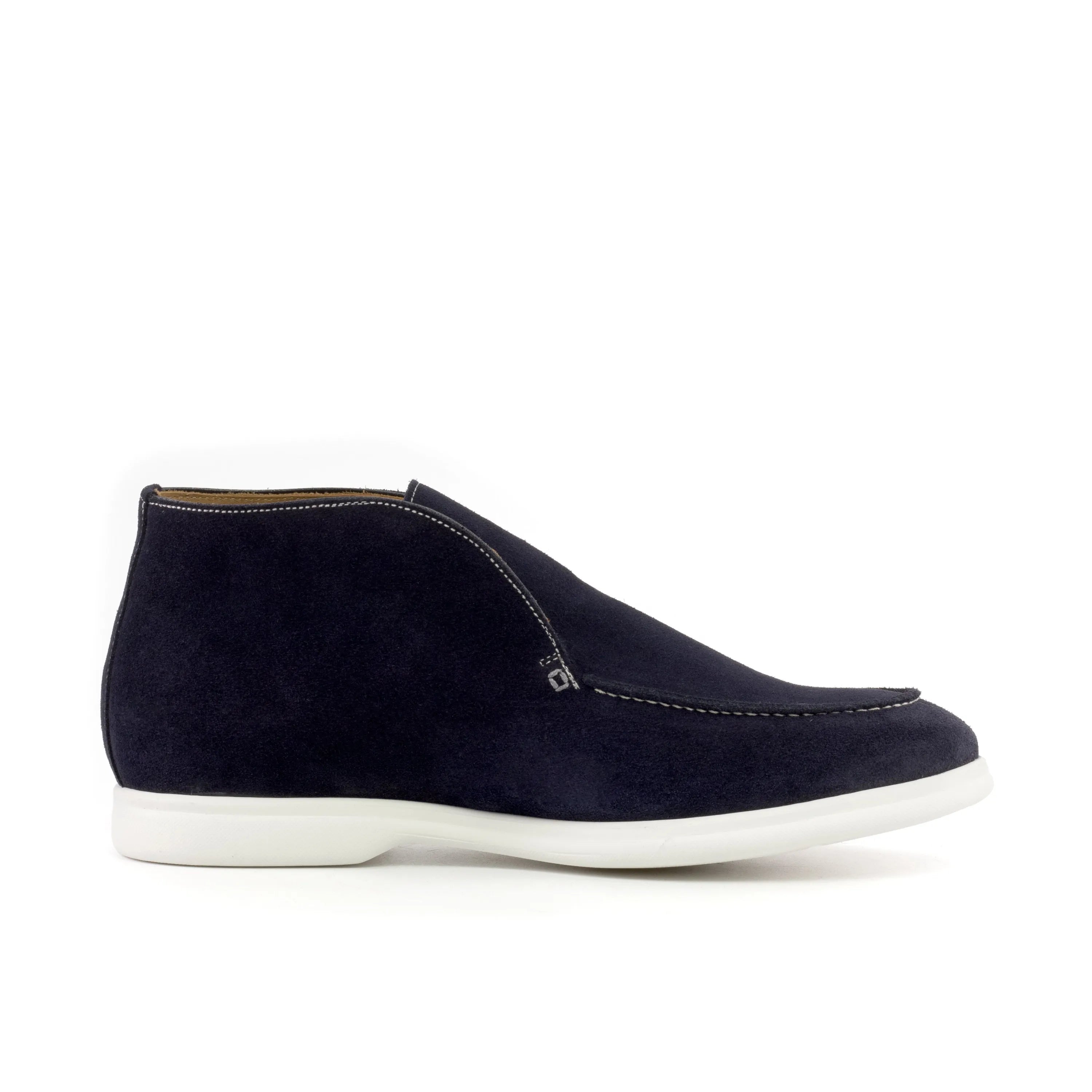 Riyadh moc flex sport boots II navy suede moccasin boot