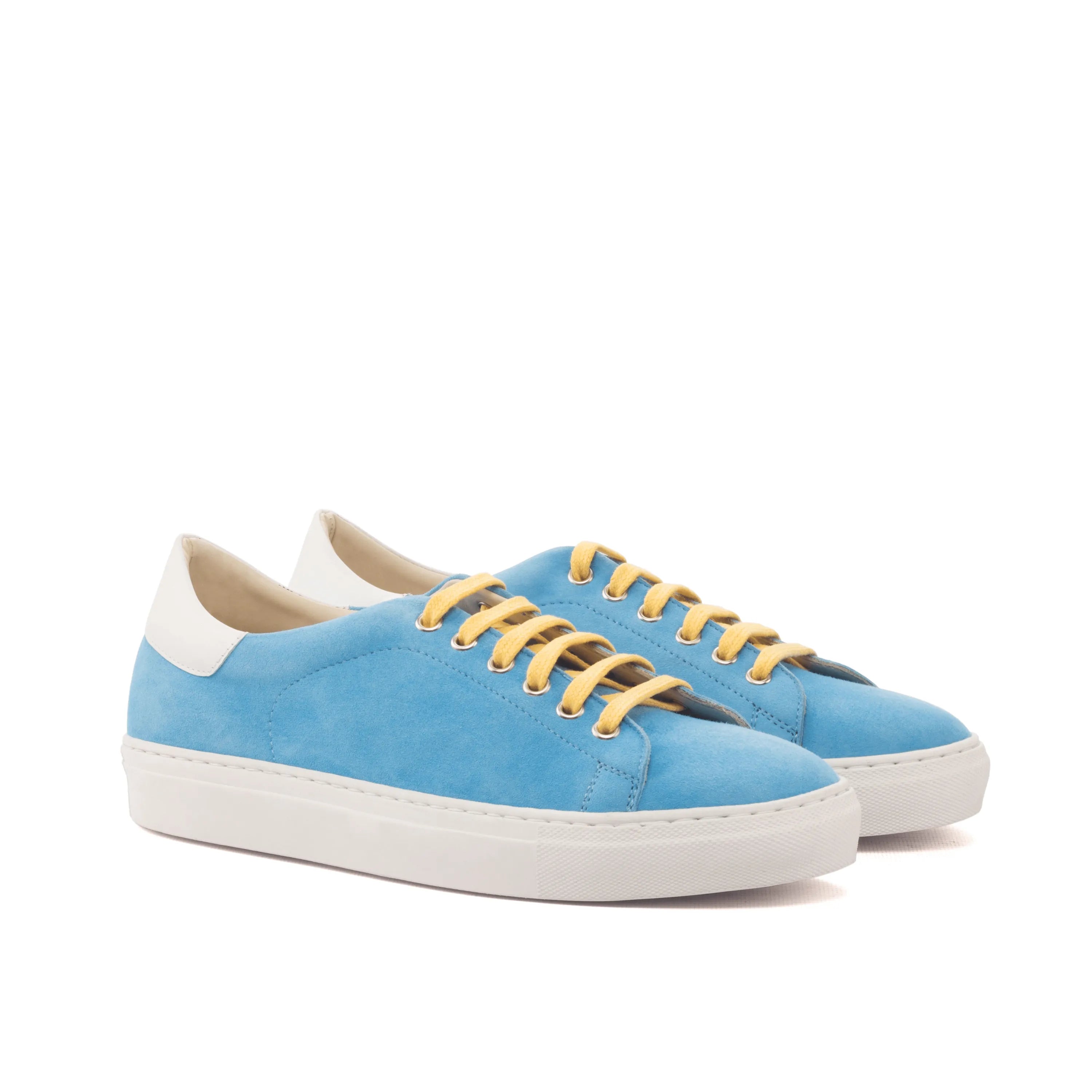 Blue suede Usainit trainer sneaker